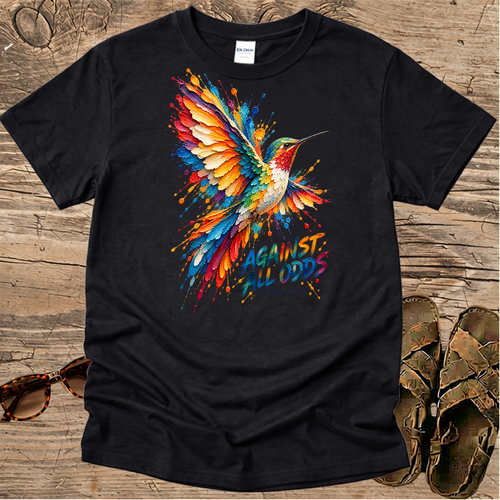 Against All Odds - Kingdom Birds - Christian T-Shirt