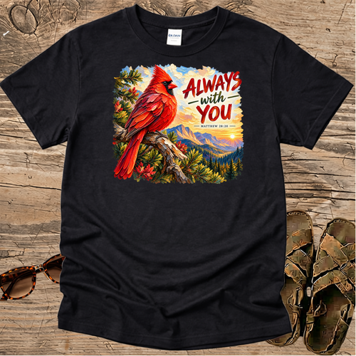 Always With You - Kingdom Birds - Christian T-Shirt