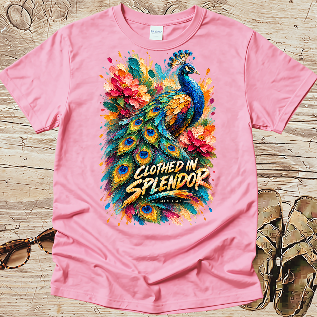 Clothed in Splendor - Kingdom Animals - Christian T-Shirt