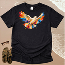 Broad Stroke Textured Dove - Christian T-Shirt