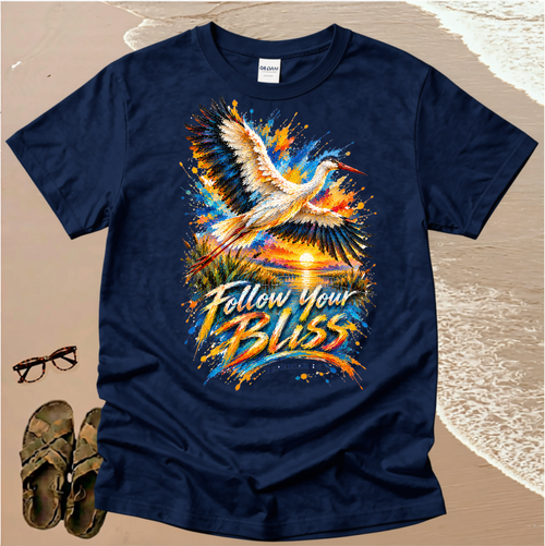 Follow Your Bliss - Kingdom Birds - Christian T-Shirt