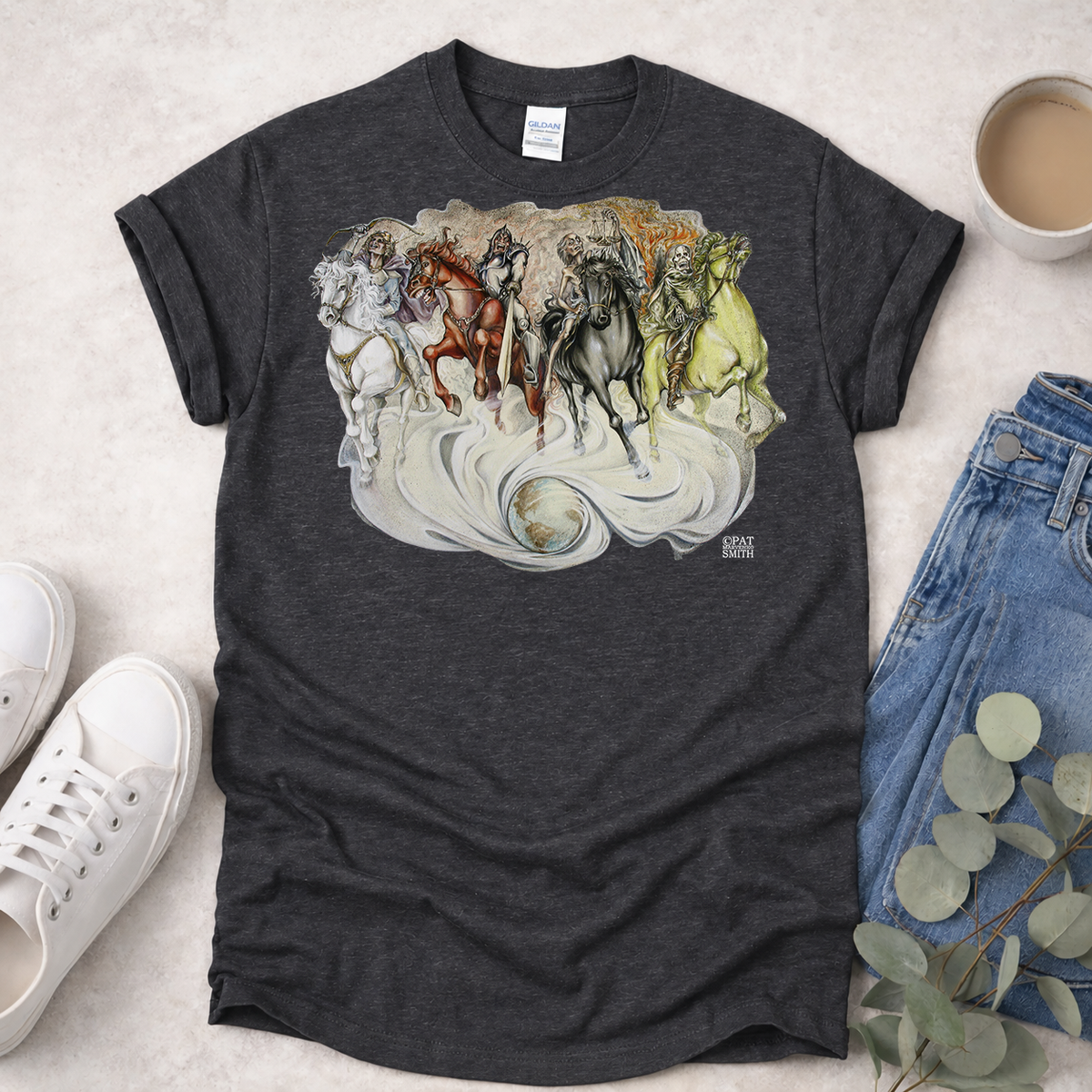 The Four Horsemen™ by Pat Marvenko Smith – Revelation Christian T-Shirt