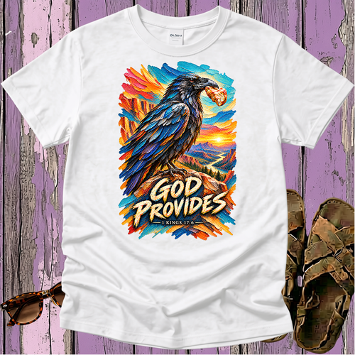 God Provides - Kingdom Birds - Christian Shirt