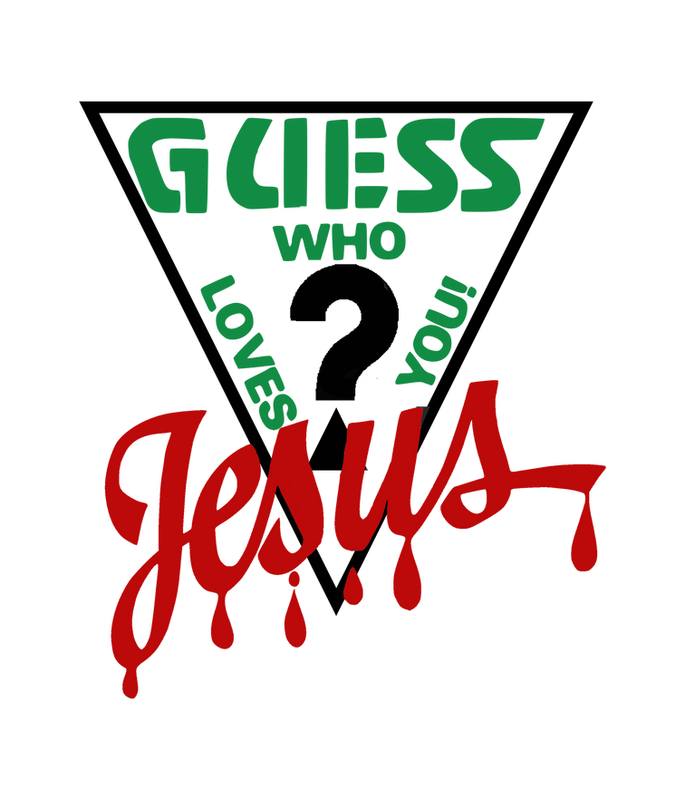 Vintage Parody Faith Tee – Guess Who Loves You Jesus Shirt
