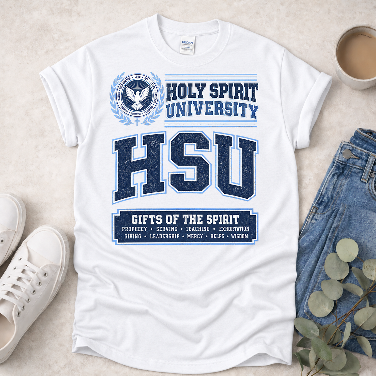 Holy Spirit University - Proclamations - Christian T-Shirt