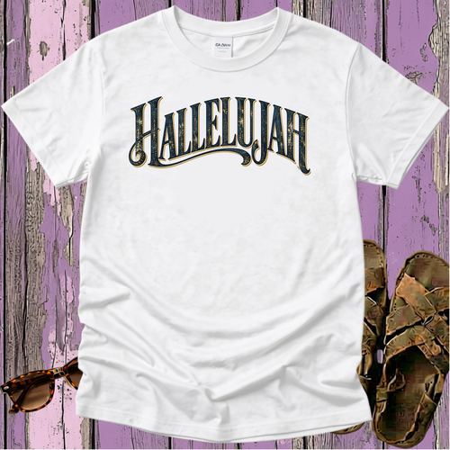 Hallelujah - Christian Hymn Shirt