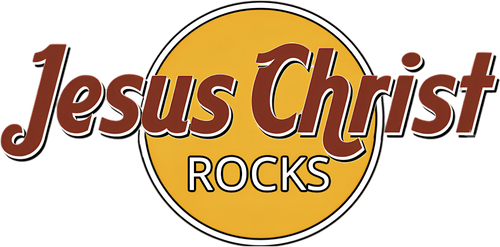 Jesus Christ Rocks Christian T-Shirt | Retro Faith Graphic Tee