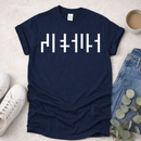 Hidden Jesus in Negative Space - Proclamations - Christian T-Shirt