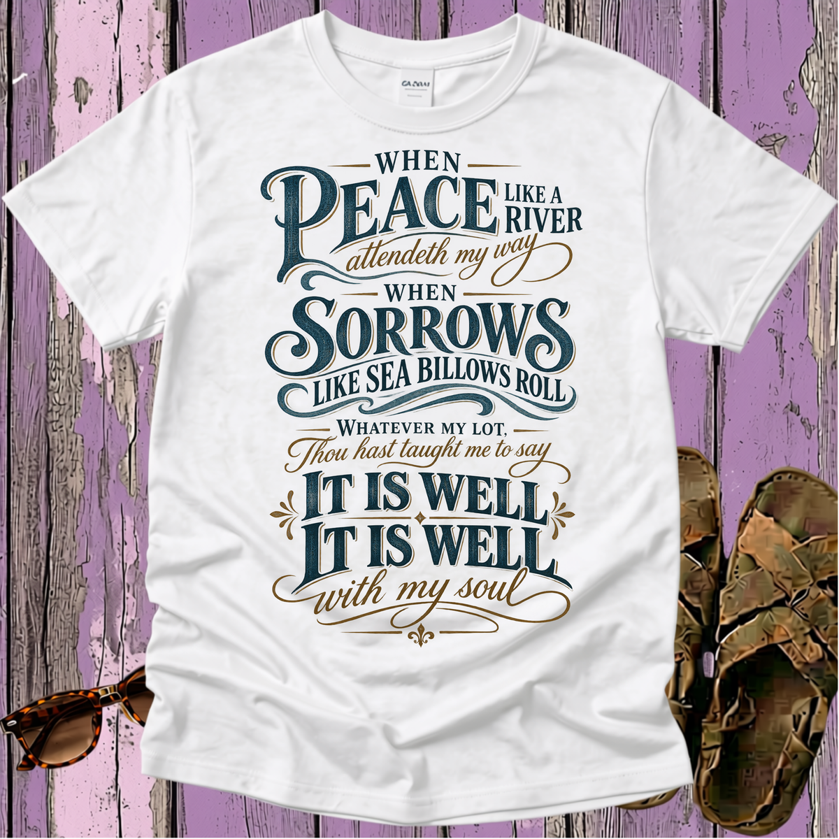 It is Well - Christian Hymn Shirt