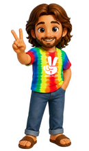 Peace of God on Tie-Dye TShirt