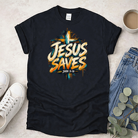 Jesus Saves - Christian T-Shirt