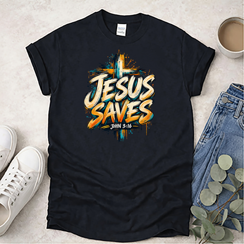 Jesus Saves - Christian T-Shirt