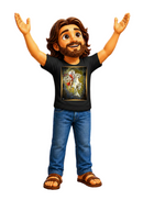 King of Kings Revelation Illustrated Tee by Pat Marvenko Smith