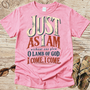 Just As I Am - Christian Hymn Shirt
