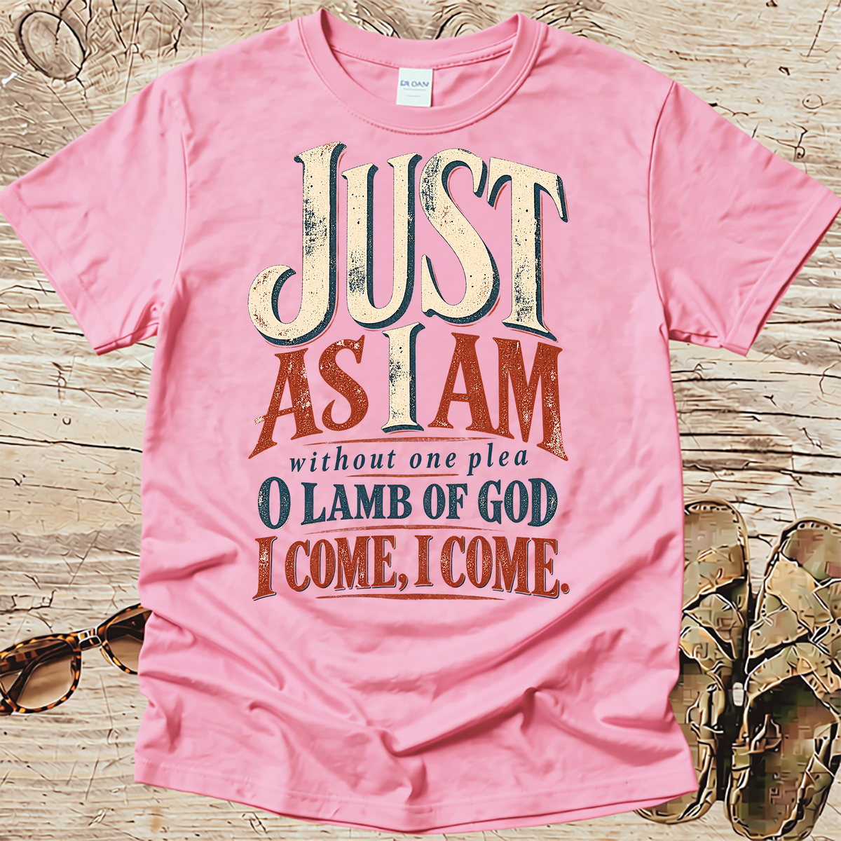 Just As I Am - Christian Hymn Shirt