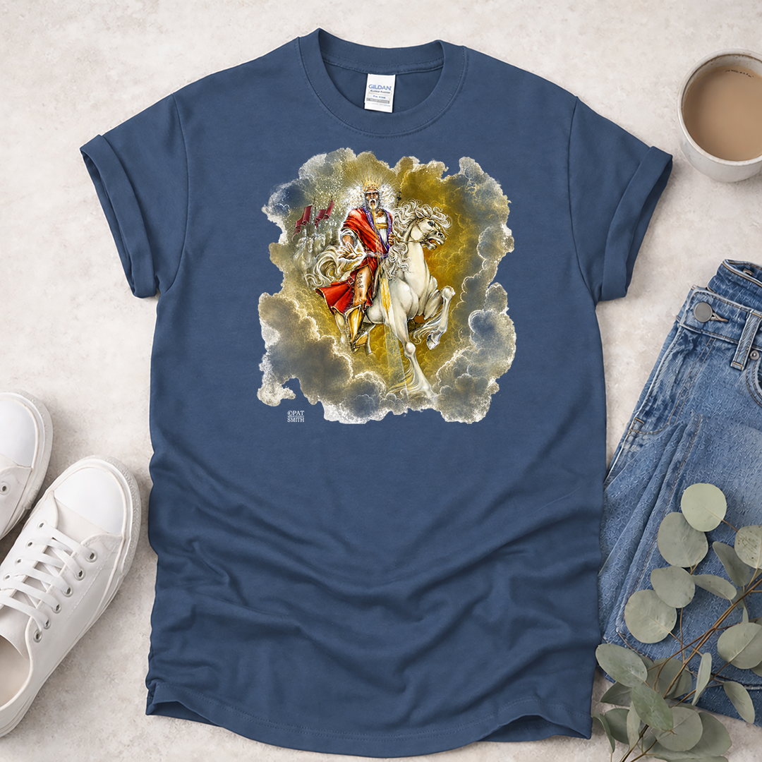 King of Kings Indigo Graphic T-Shirt