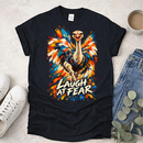 Laugh at Fear - Kingdom Birds - Christian T-Shirt