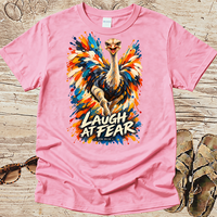 Laugh at Fear - Kingdom Birds - Christian T-Shirt