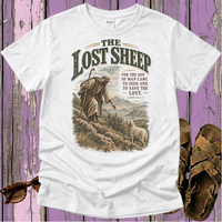 The Parable of the Lost Sheep - Christian T-Shirt