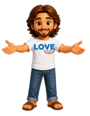 Love Never Fails Christian T-Shirt | 1 Corinthians 13:8 Faith Based Tee