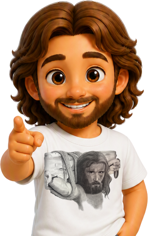 Who Do You Say I Am? Christian Graphic T-Shirt | Faith-Based Unisex Tee