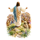 Sermon on the Mount Water Color TShirt
