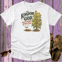 The Parables of the Mustard Seed and the Yeast - Christian T-Shirt