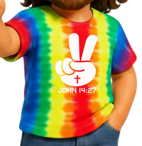 Peace of God on Tie-Dye TShirt