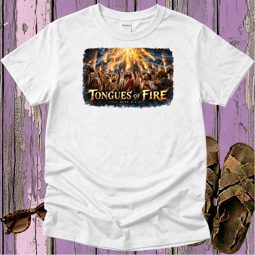 Tongues of Fire - Christian T-Shirt