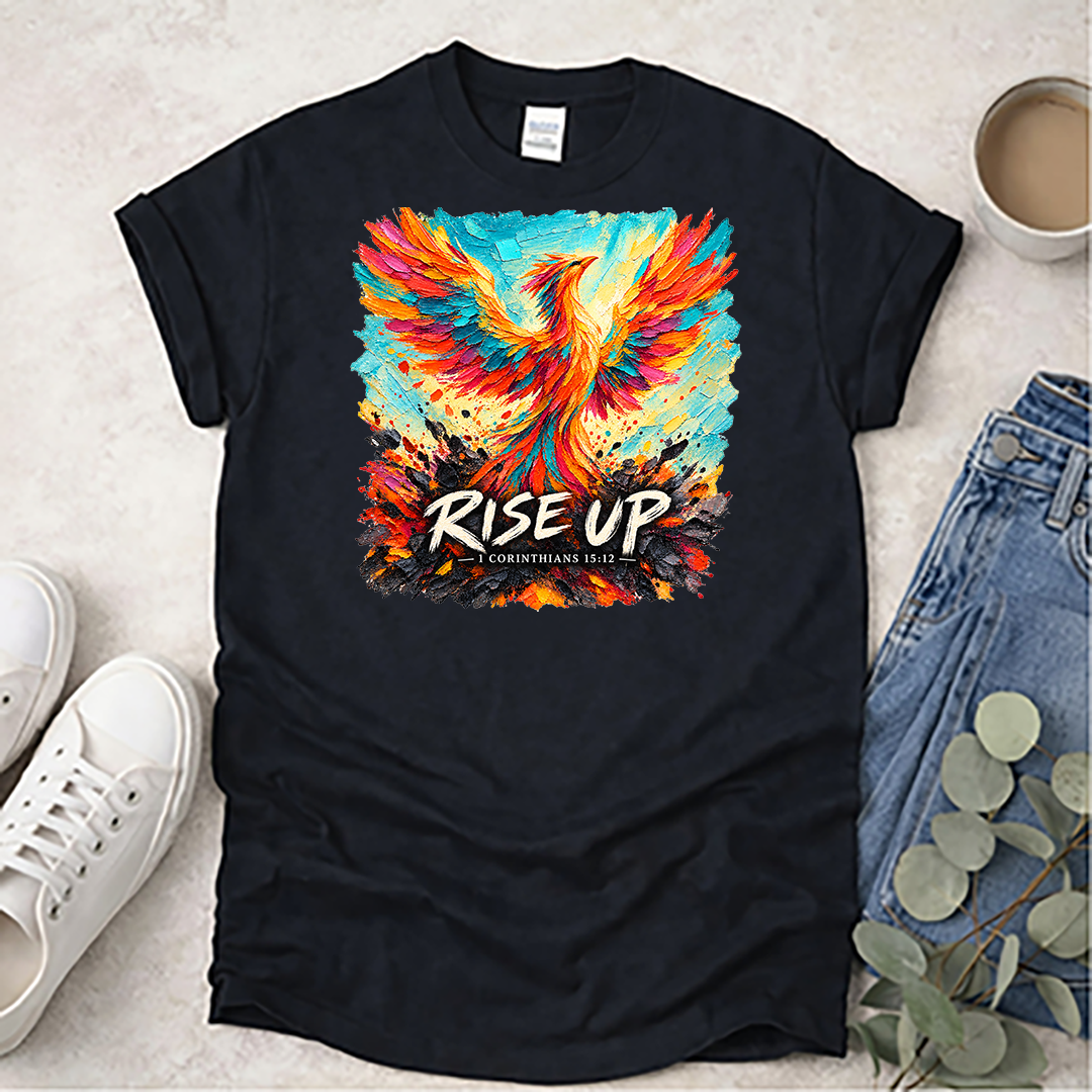 Rise Up - Kingdom Birds - Christian T-Shirt