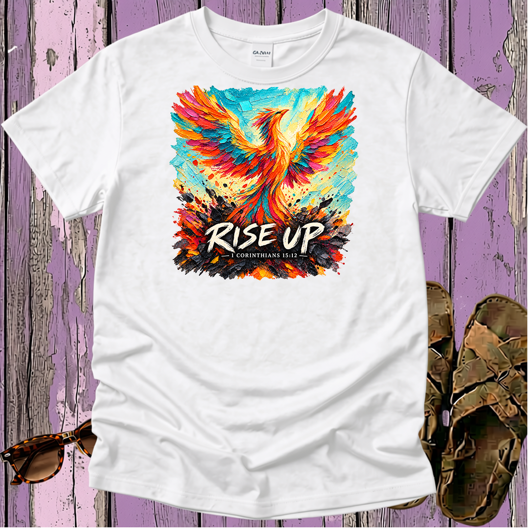 Rise Up - Kingdom Birds - Christian T-Shirt