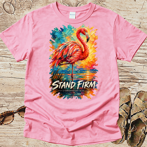 Stand Firm - Kingdom Birds - Christian T-Shirt