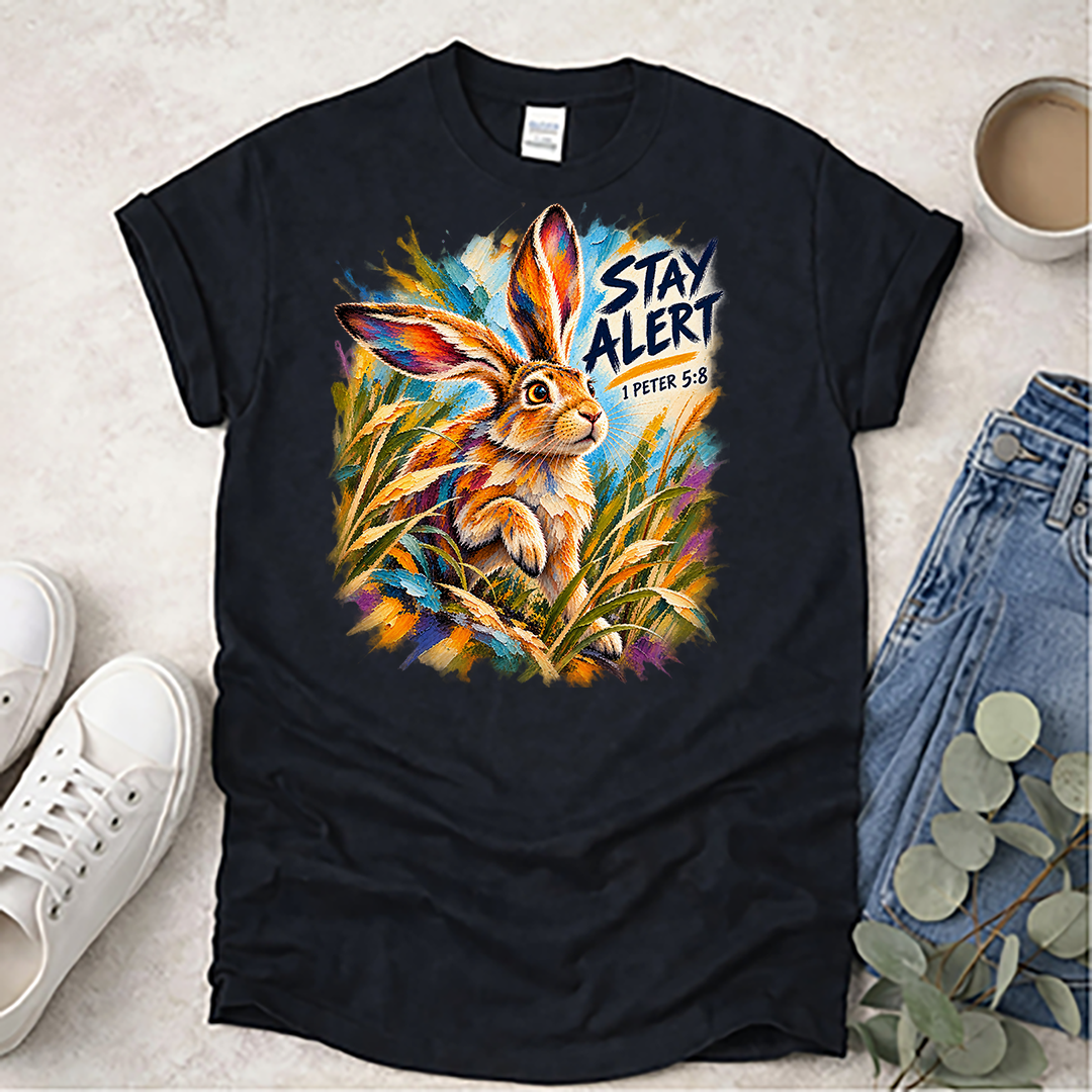 Stay Alert - Kingdom Animals - Christian T-Shirt
