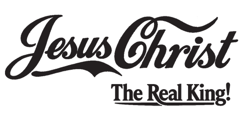Jesus Christ The Real King Tee | Vintage Parody Faith Shirt