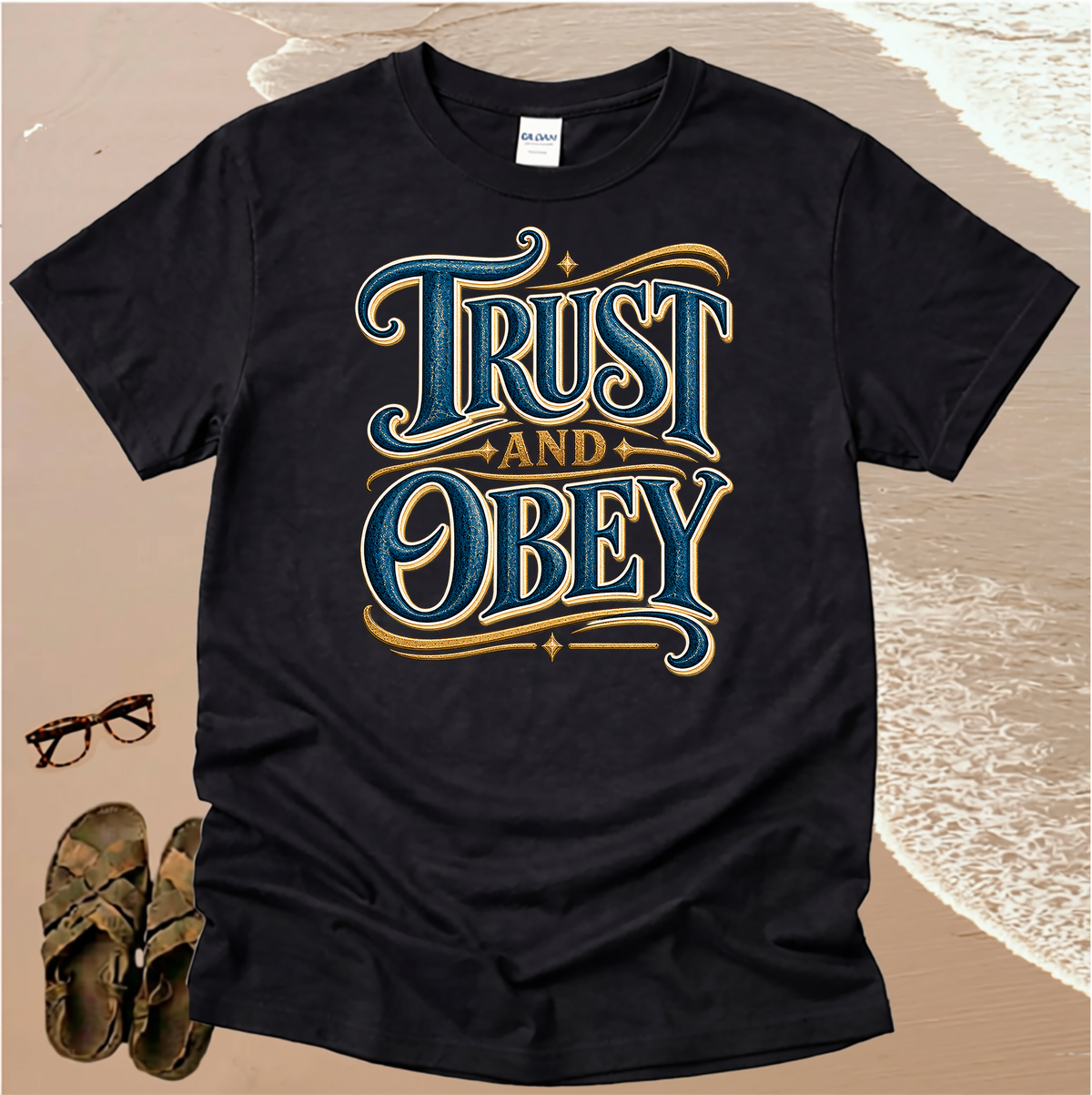 Trust and Obey - Christian Hymn Shirt