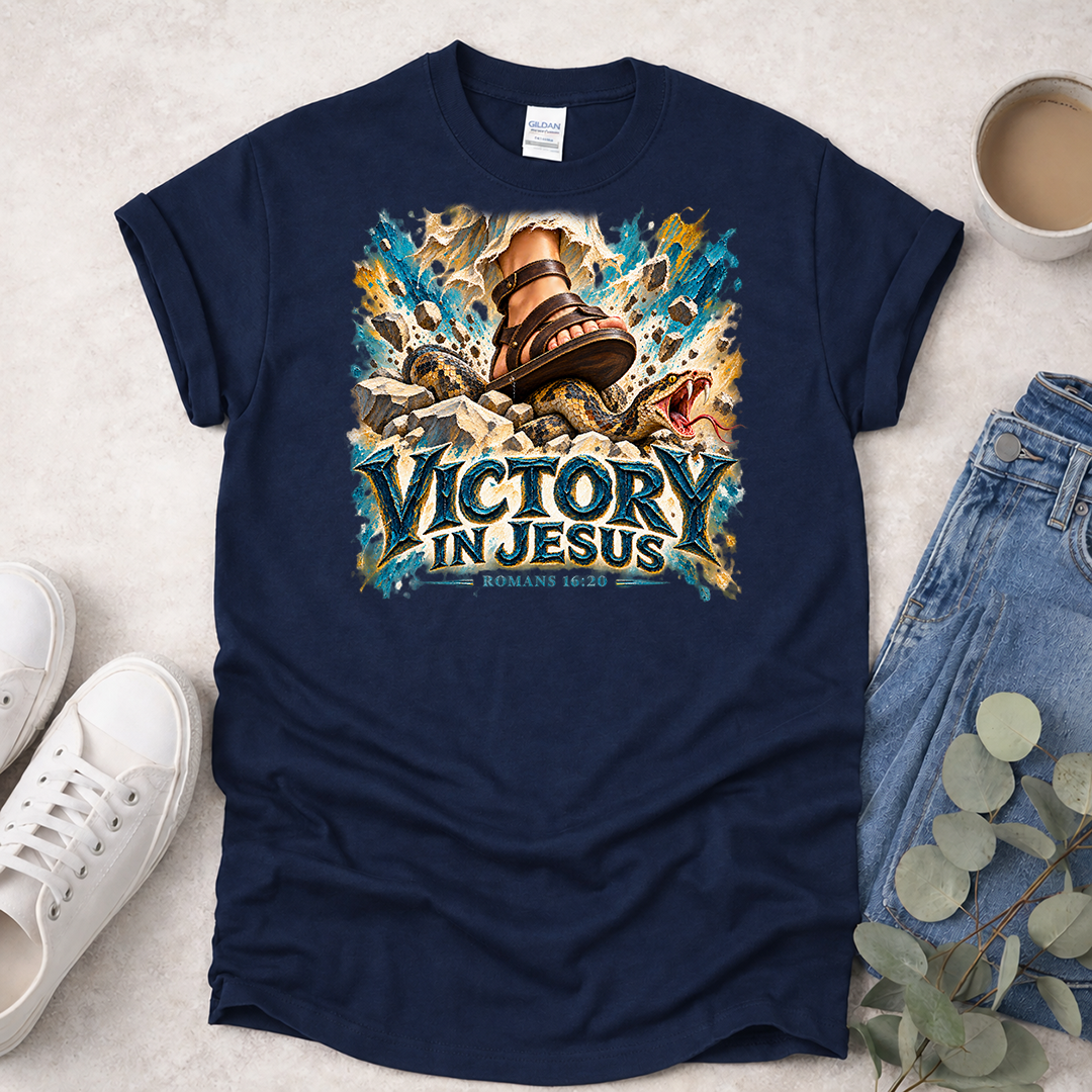 Victory in Jesus - Kingdom Animals - Christian T-Shirt