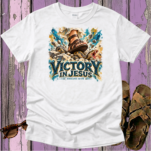 Victory in Jesus - Kingdom Animals - Christian T-Shirt