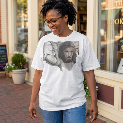 Who Do You Say I Am? Christian Graphic T-Shirt | Faith-Based Unisex Tee