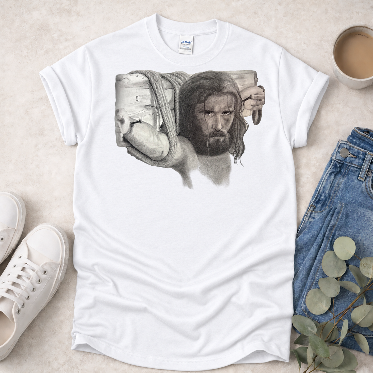 Who Do You Say I Am? Christian Graphic T-Shirt | Faith-Based Unisex Tee