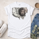 Who Do You Say I Am? Christian Graphic T-Shirt | Faith-Based Unisex Tee